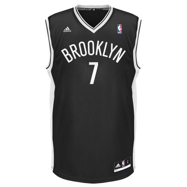 Brooklyn Nets Jeremy Lin Adidas черная майка НБА