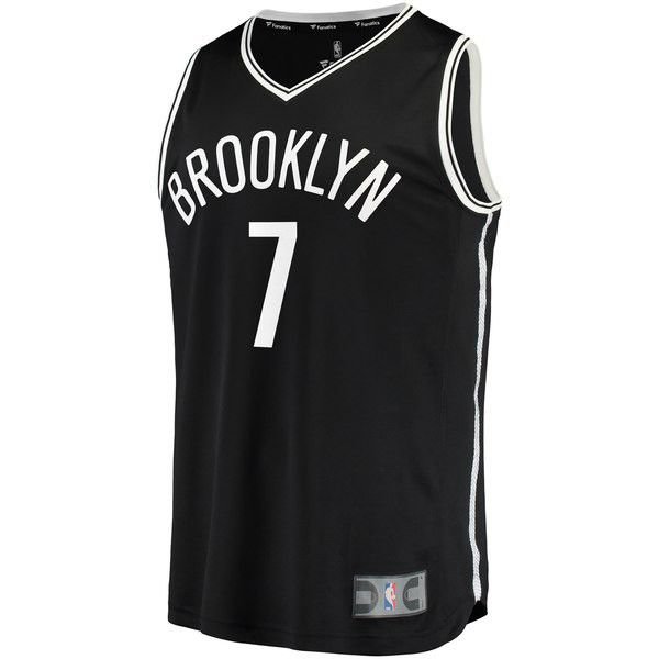 Brooklyn Nets Jeremy Lin черная майка НБА - Icon Edition