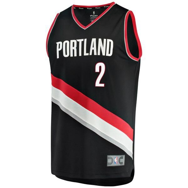 Portland Trail Blazers Wade Baldwin IV черная майка НБА - Icon Edition подростковая