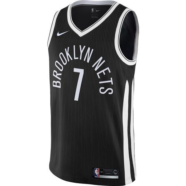Brooklyn Nets Jeremy Lin Найки мужская черная майка НБА - City Edition