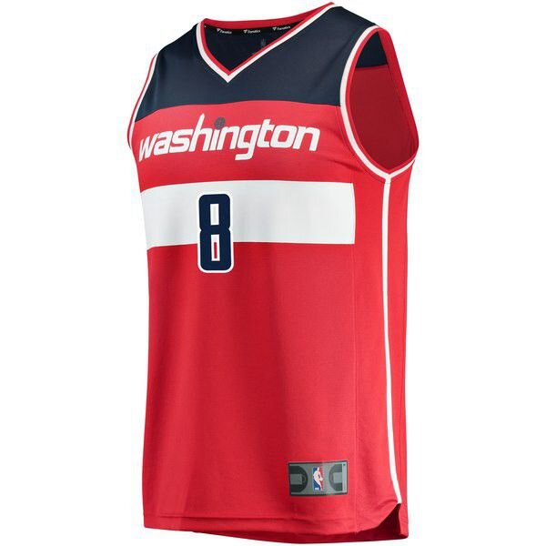 Washington Wizards Tim Frazier Player красная майка НБА - Icon Edition