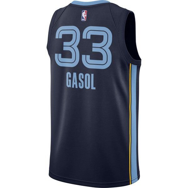 Memphis Grizzlies Marc Gasol Найки мужская темно-синяя майка НБА - Icon Edition мужская