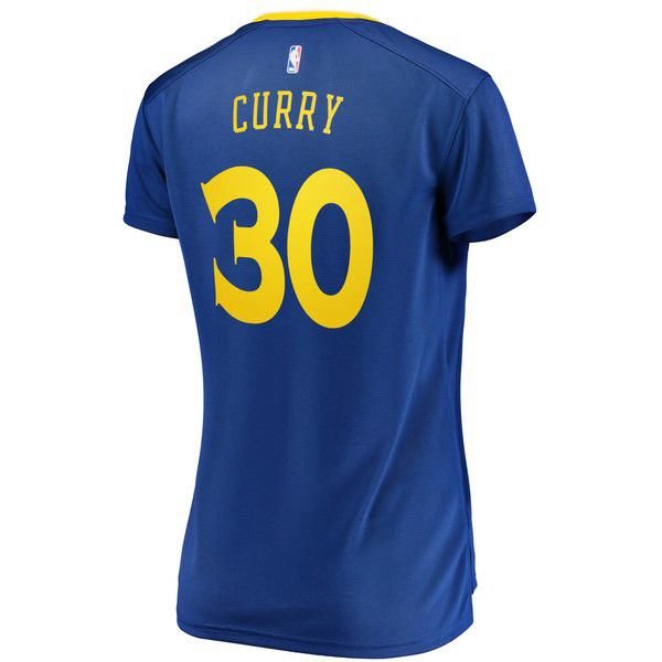 Golden State Warriors Stephen Curry синяя майка НБА - Icon Edition женская