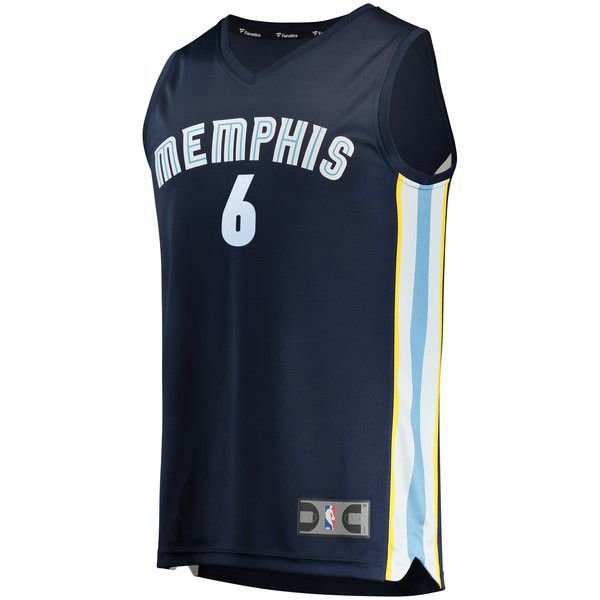 Memphis Grizzlies Mario Chalmers Player темно-синяя майка НБА - Icon Edition