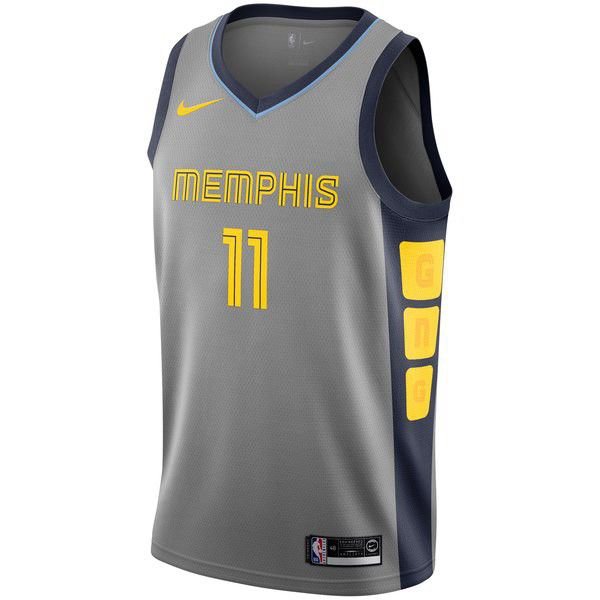 Memphis Grizzlies Mike Conley Найки 2018/19 мужская серая майка НБА - City Edition