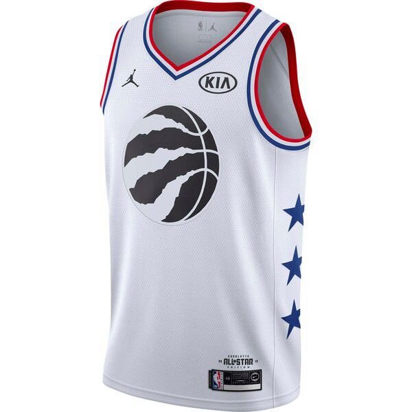 Toronto Raptors Kawhi Leonard 2019 NBA All-Star Game Finished мужская белая майка НБА