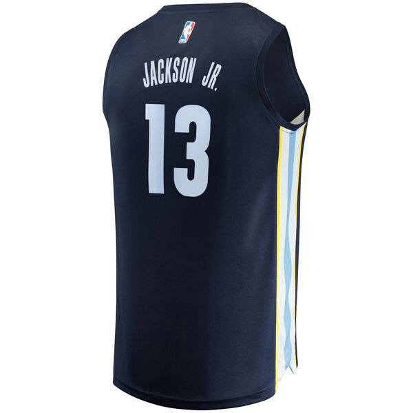 Memphis Grizzlies Jaren Jackson Jr. 2018 NBA Draft First Round Pick темно-синяя майка НБА - Icon Edition