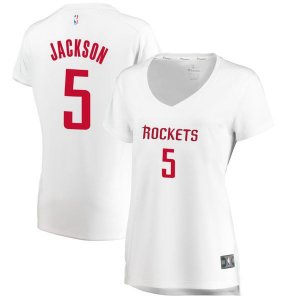 Houston Rockets Aaron Jackson белая майка НБА - Association Edition
