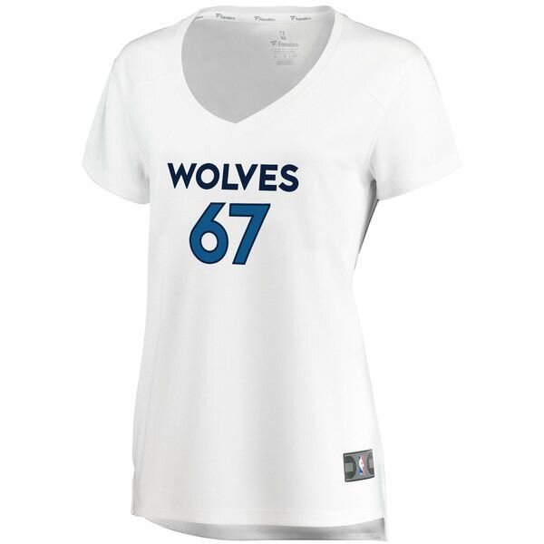 Minnesota Timberwolves Taj Gibson белая майка НБА - Association Edition