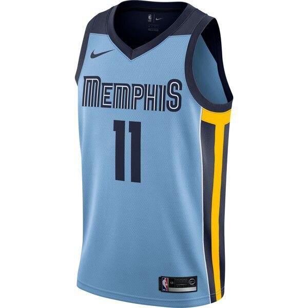 Memphis Grizzlies Mike Conley Найки мужская голубая синяя майка НБА - Statement Edition