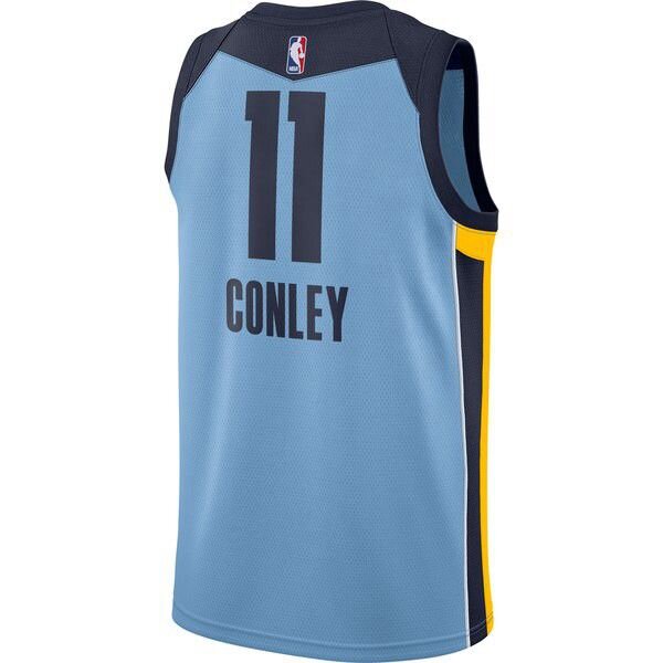 Memphis Grizzlies Mike Conley Найки мужская голубая синяя майка НБА - Statement Edition