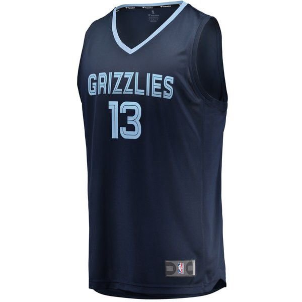 Memphis Grizzlies Jaren Jackson Jr. темно-синяя майка НБА - Icon Edition