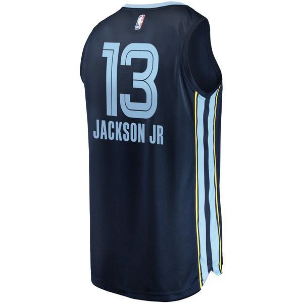 Memphis Grizzlies Jaren Jackson Jr. темно-синяя майка НБА - Icon Edition