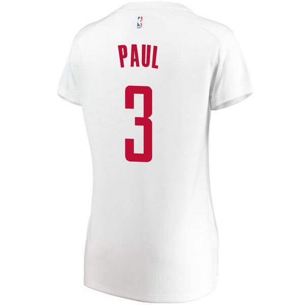 Houston Rockets Chris Paul Player белая майка НБА - Association Edition