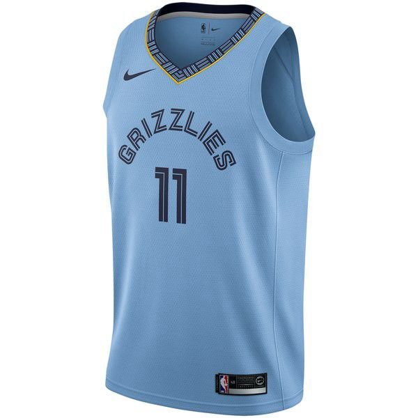 Memphis Grizzlies Mike Conley Найки мужская голубая синяя майка НБА - Statement Edition мужская