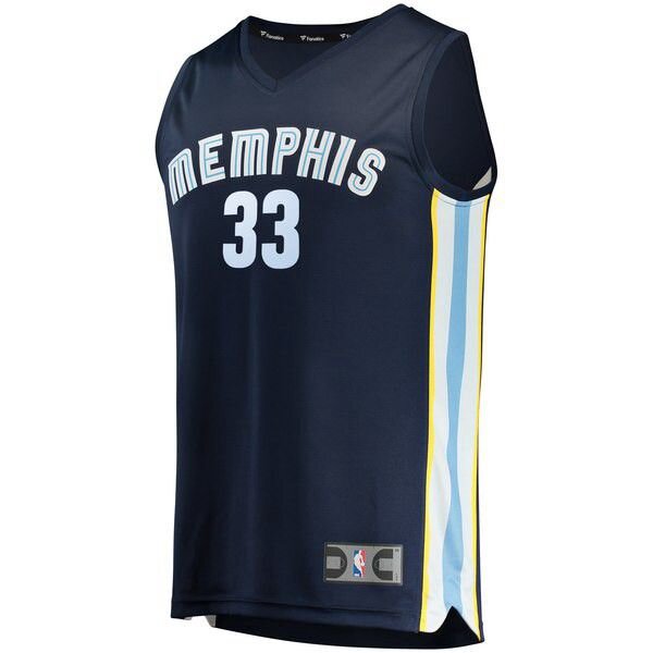 Memphis Grizzlies Marc Gasol темно-синяя майка НБА - Icon Edition подростковая