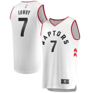 Toronto Raptors Kyle Lowry белая майка НБА - Association Edition