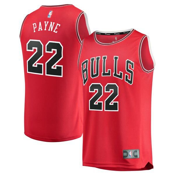 Chicago Bulls Cameron Payne Player красная майка НБА - Icon Edition