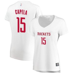 Houston Rockets Clint Capela Player белая майка НБА - Association Edition