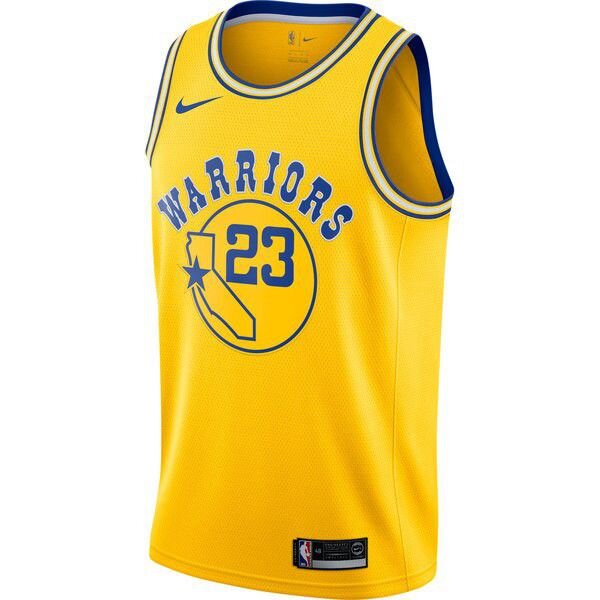 Golden State Warriors Draymond Green Найки мужская золотая майка НБА