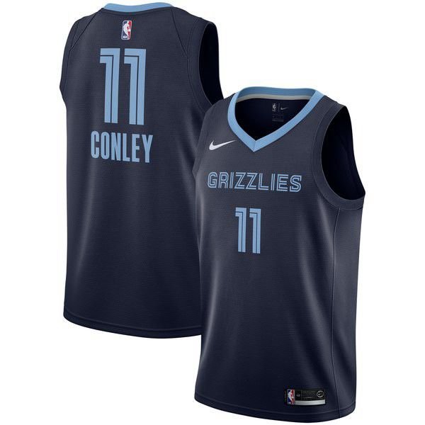 Memphis Grizzlies Mike Conley Найки мужская темно-синяя майка НБА - Icon Edition мужская