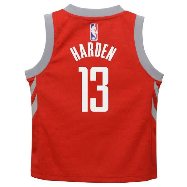 Houston Rockets James Harden Найки красная майка НБА - Icon Edition для младенцев