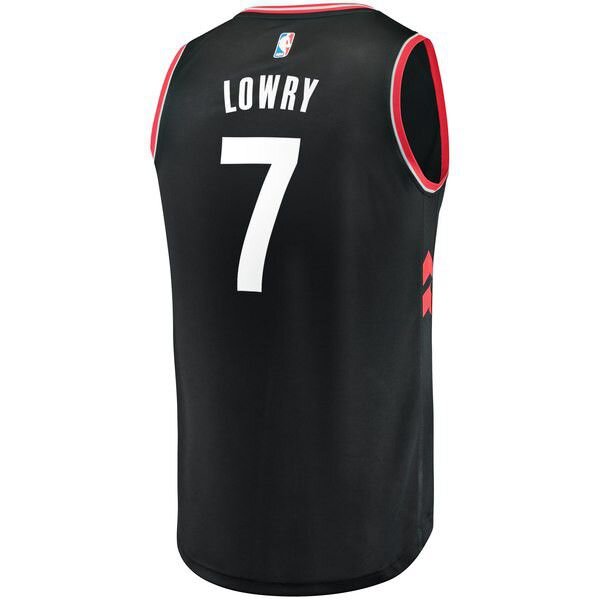 Toronto Raptors Kyle Lowry черная майка НБА - Statement Edition