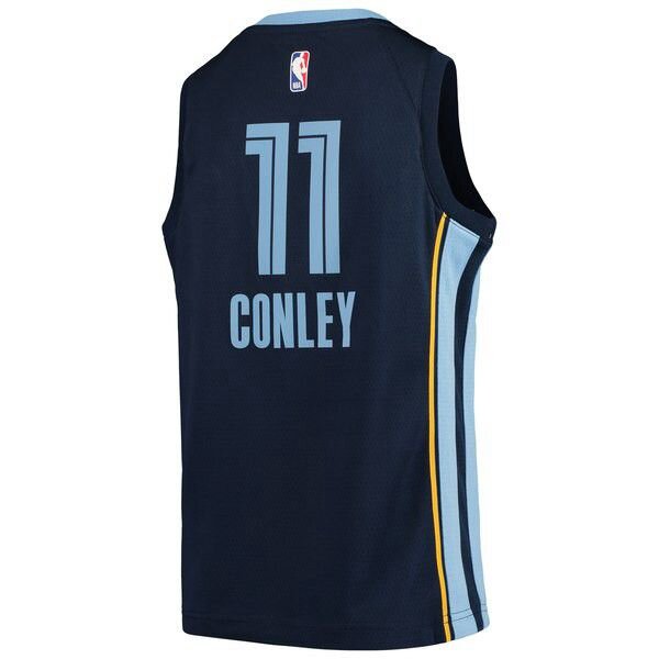 Memphis Grizzlies Mike Conley Найки мужская темно-синяя с голубым майка НБА - Icon Edition подростковая