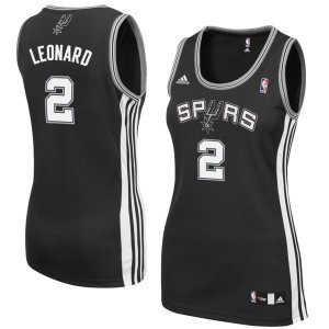 San Antonio Spurs Kawhi Leonard Adidas черная майка НБА