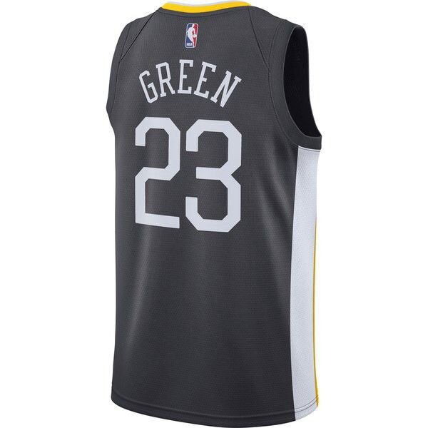 Golden State Warriors Draymond Green Найки мужская черная майка НБА - Statement Edition