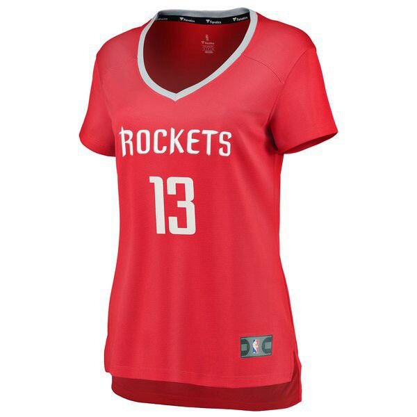 Houston Rockets James Harden красная майка НБА - Icon Edition женская
