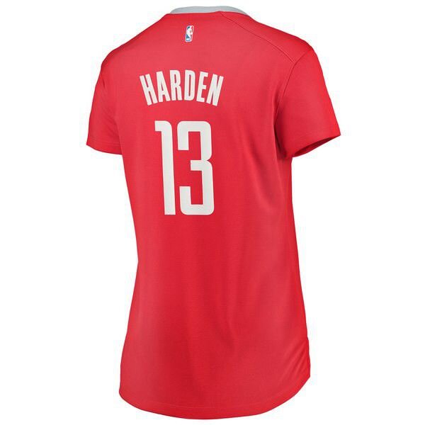 Houston Rockets James Harden красная майка НБА - Icon Edition женская