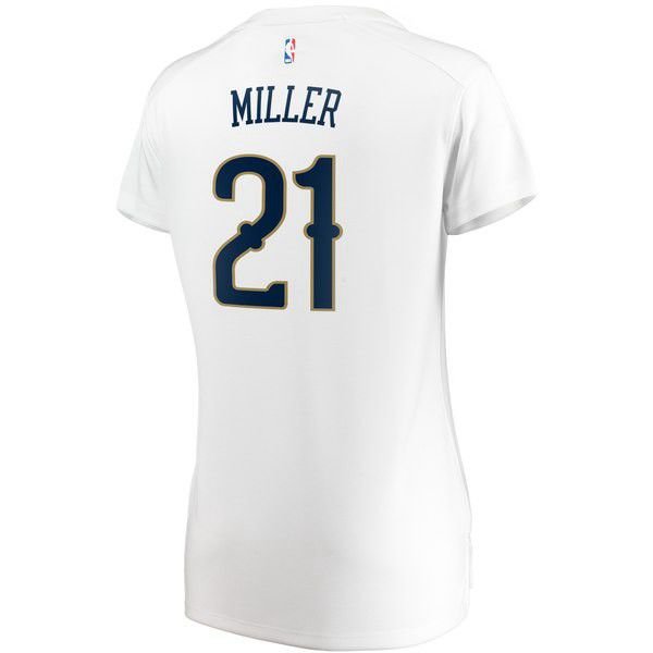 New Orleans Pelicans Darius Miller белая майка НБА - Association Edition