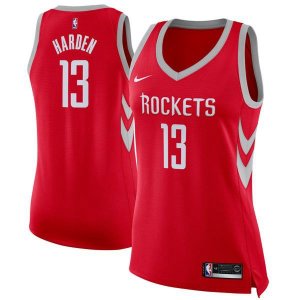 Houston Rockets James Harden Найки мужская красная майка НБА - Icon Edition женская