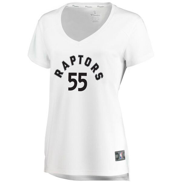 Toronto Raptors Delon Wright белая майка НБА - Association Edition