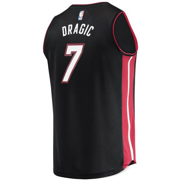Miami Heat Goran Dragic черная майка НБА - Icon Edition подростковая