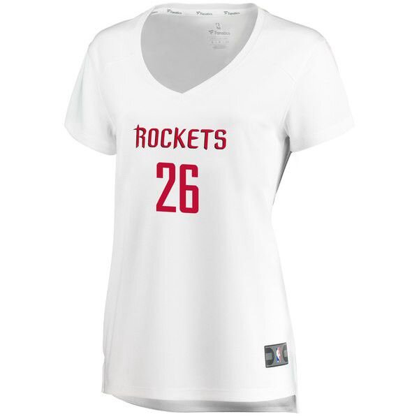 Houston Rockets Markel Brown Player белая майка НБА - Association Edition