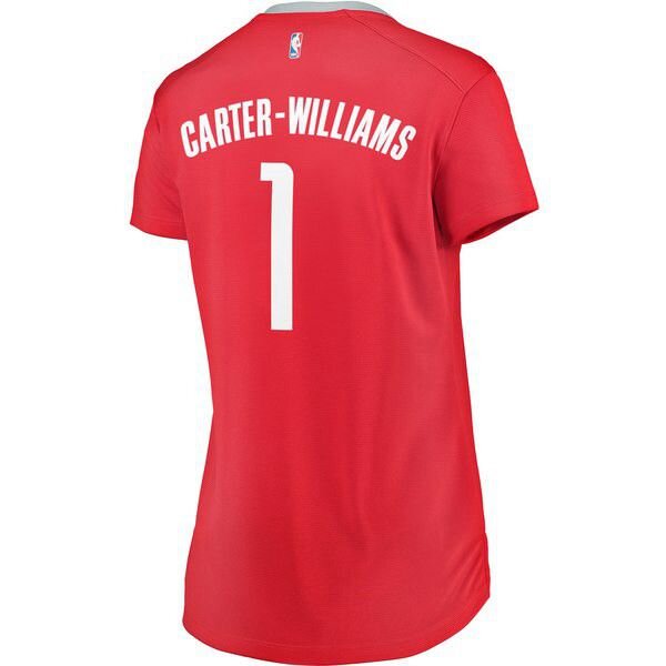 Houston Rockets Michael Carter-Williams красная майка НБА - Icon Edition женская