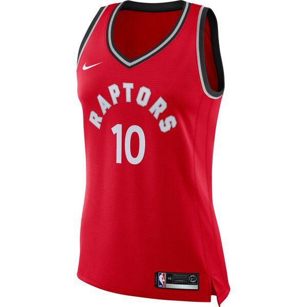 Toronto Raptors DeMar DeRozan Найки мужская красная майка НБА - Icon Edition женская