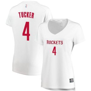Houston Rockets PJ Tucker Player белая майка НБА - Association Edition