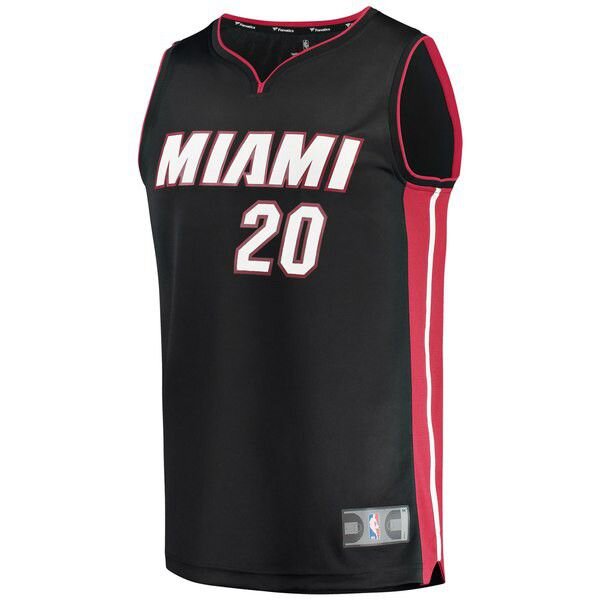 Miami Heat Justise Winslow черная майка НБА - Icon Edition подростковая
