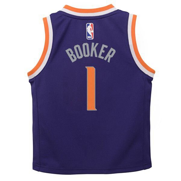 Phoenix Suns Devin Booker Найки Mor майка НБА - Icon Edition для младенцев