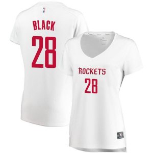 Houston Rockets Tarik черная Player белая майка НБА - Association Edition