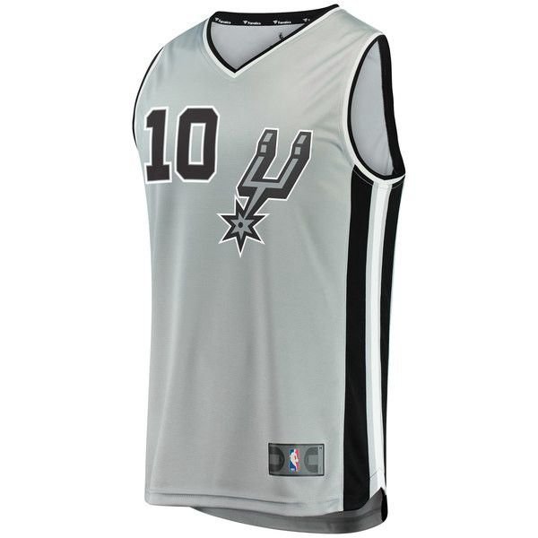 San Antonio Spurs DeMar DeRozan серая майка НБА - Statement Edition