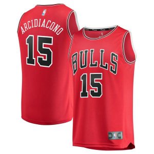 Chicago Bulls Ryan Arcidiacono Player красная майка НБА - Icon Edition