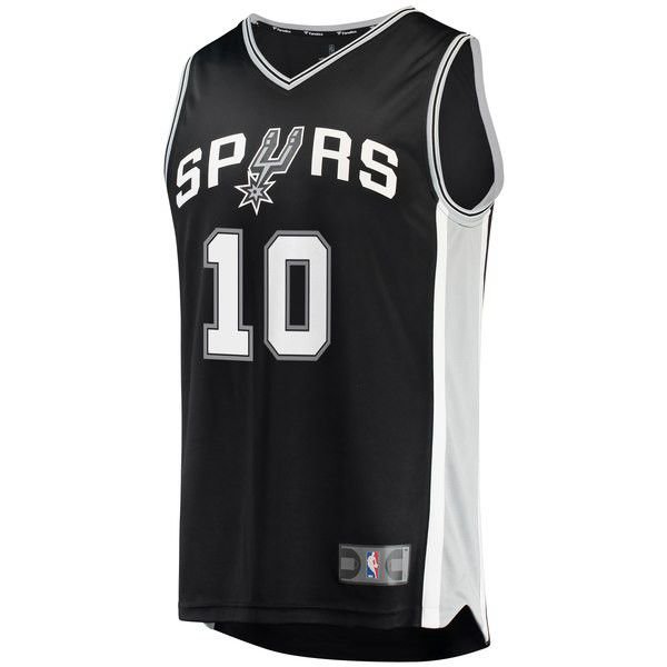 San Antonio Spurs DeMar DeRozan черная майка НБА - Icon Edition молодежная