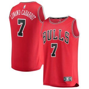 Chicago Bulls Timothe Luwawu-Cabarrot красная майка НБА - Icon Edition подростковая