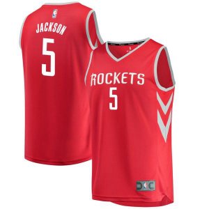 Houston Rockets Aaron Jackson Player красная майка НБА - Icon Edition подростковая