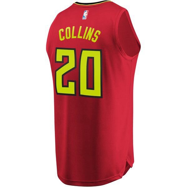 Atlanta Hawks John Collins красная майка НБА - Statement Edition подростковая