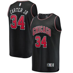Chicago Bulls Wendell Carter Jr. черная майка НБА - Statement Edition